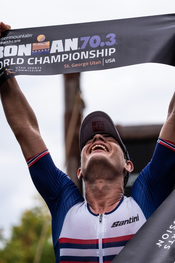 Gustav Iden Seizes IRONMAN World Title