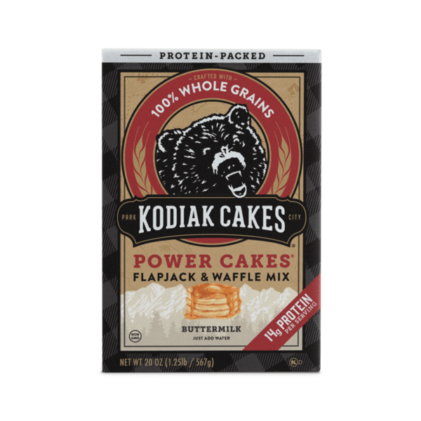 Kodiak Cakes Power Cakes Flapjack & Waffle Mix - breakfast best protein waffles