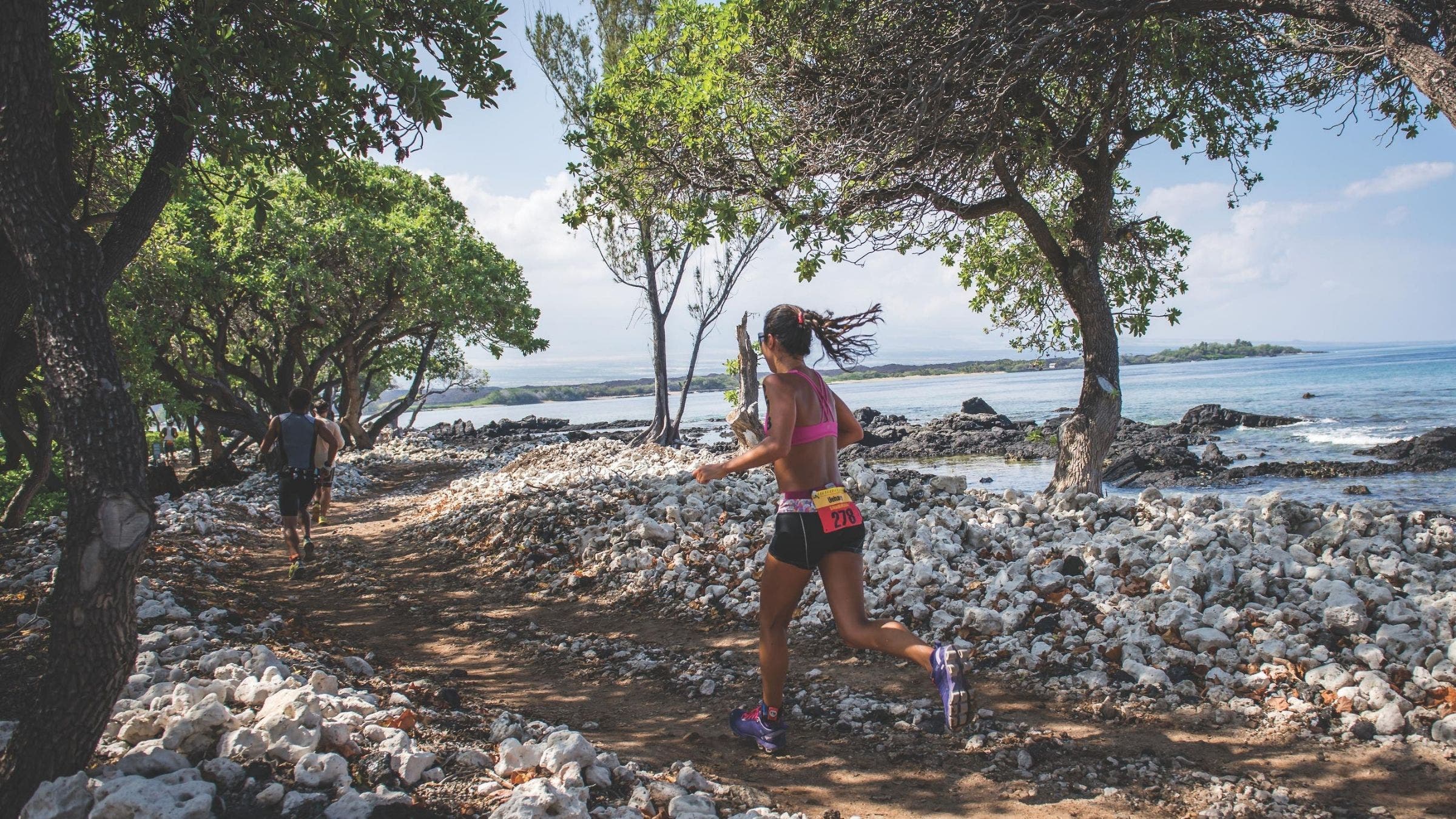 Lavaman Triathlon is a great beginner race thanks to its superb water support. Plus, you get to bike on a portion of the Ironman World Championship course.