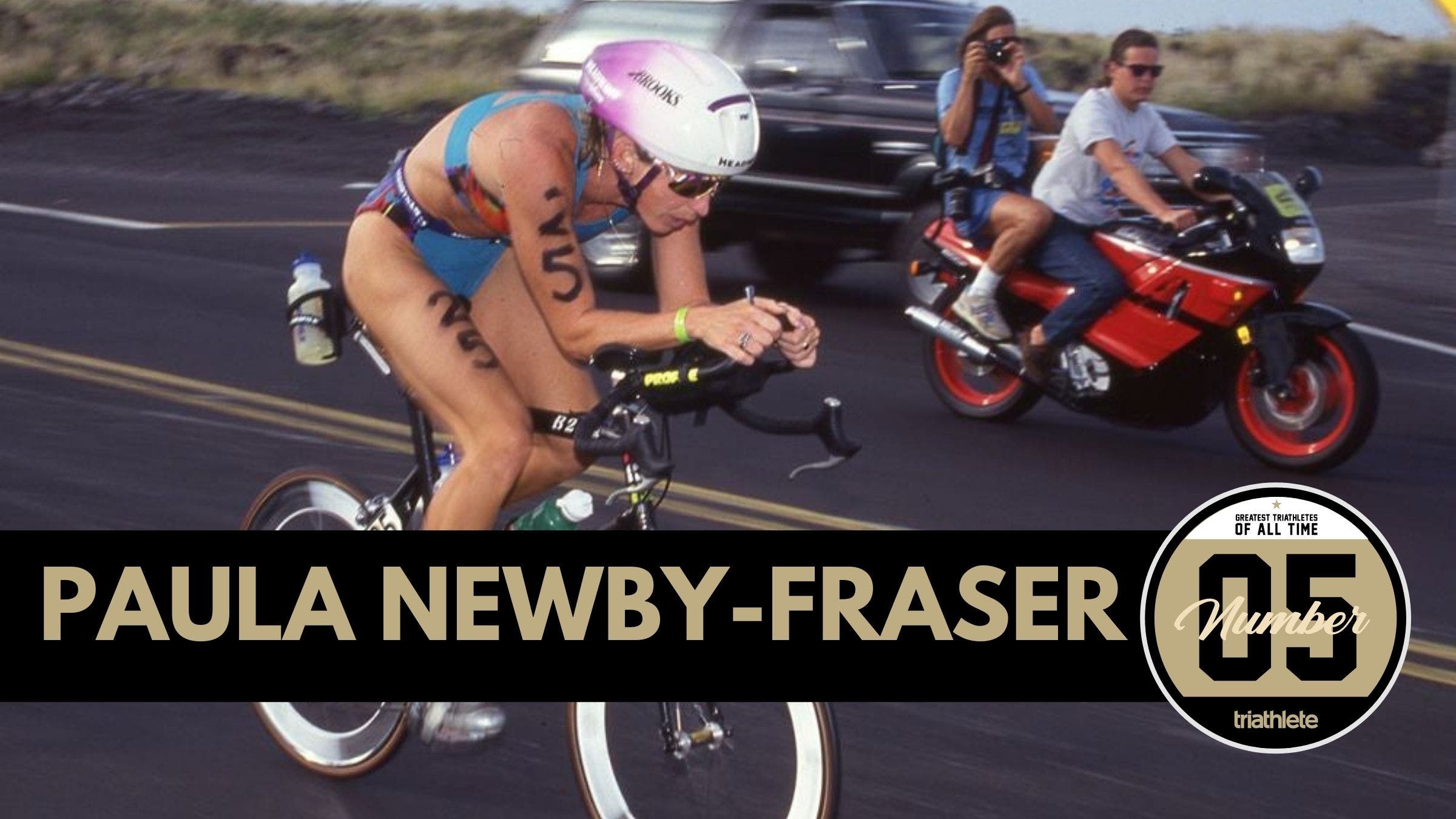 Paula Newby-Fraser, one of the best triathletes in history, greatest triathletes of all time