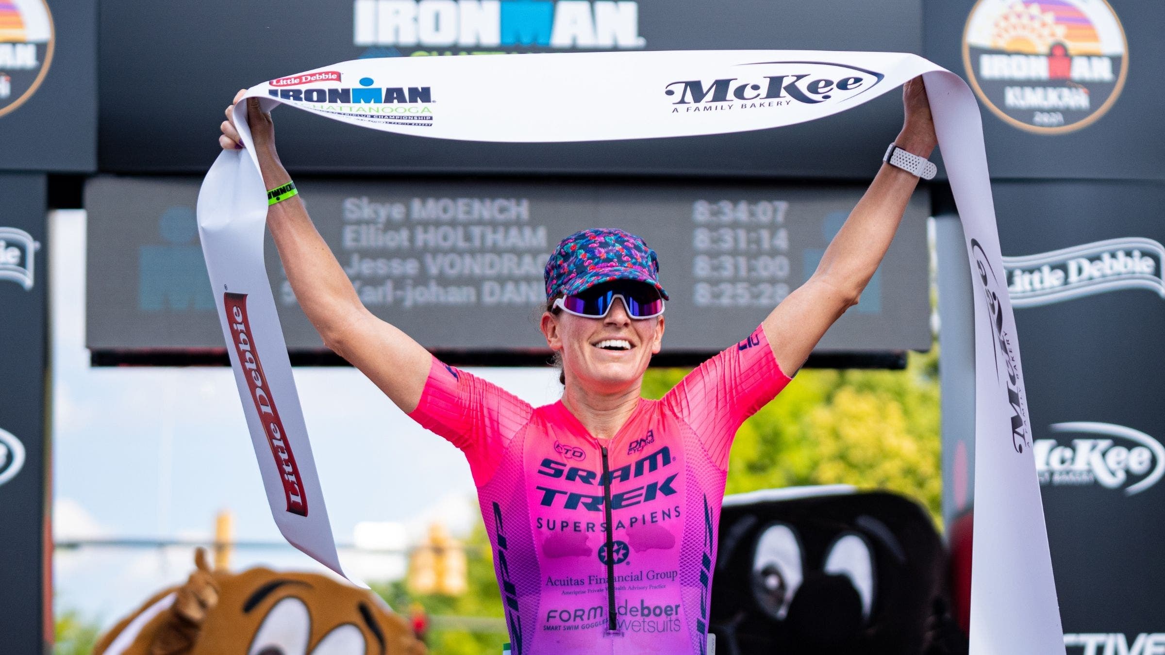 Skye Moench, one of the top Kona 2022 women