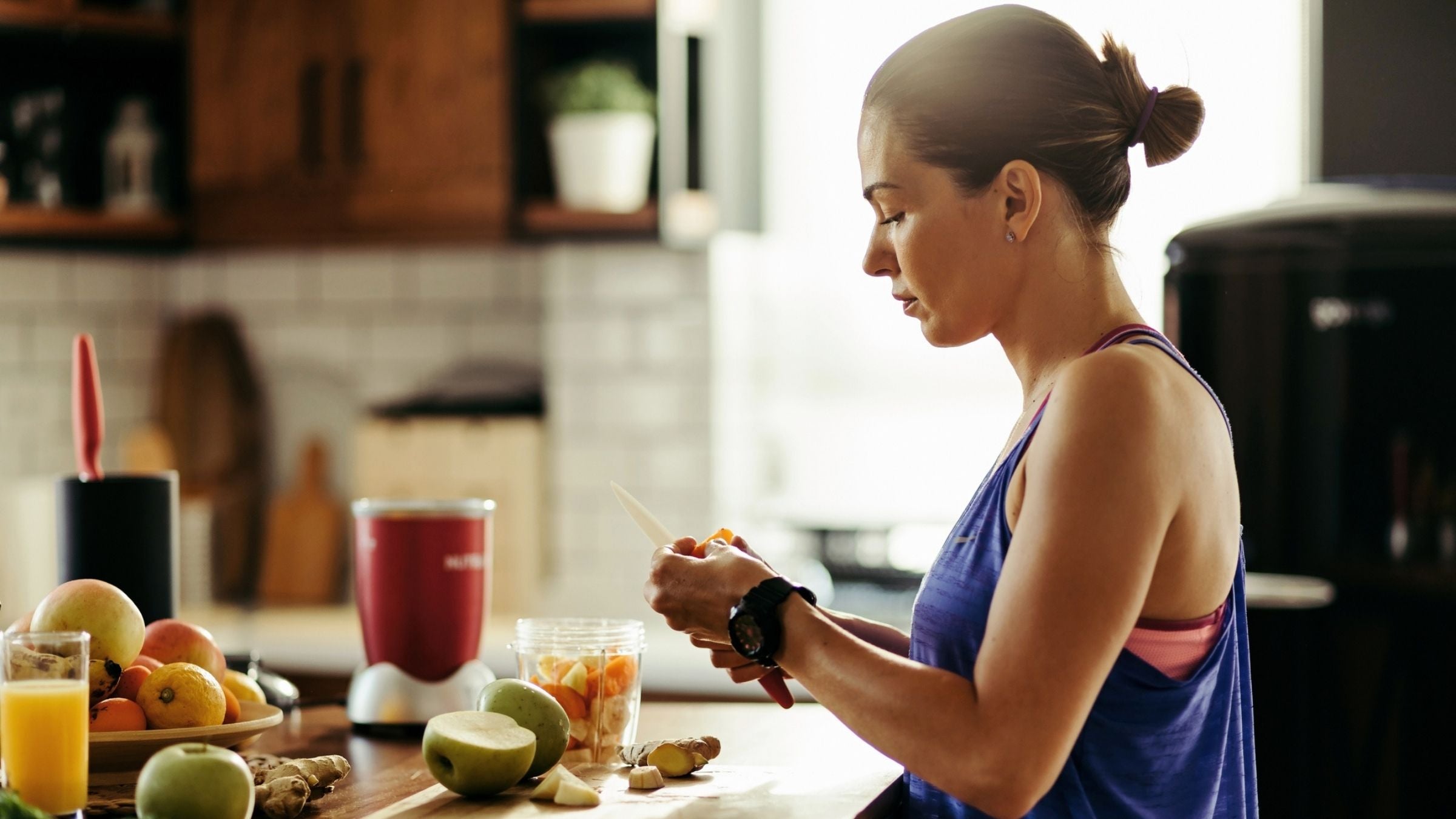 An athlete prepares one of the 11 nutritionist recommended breakfast foods for athletes with protein