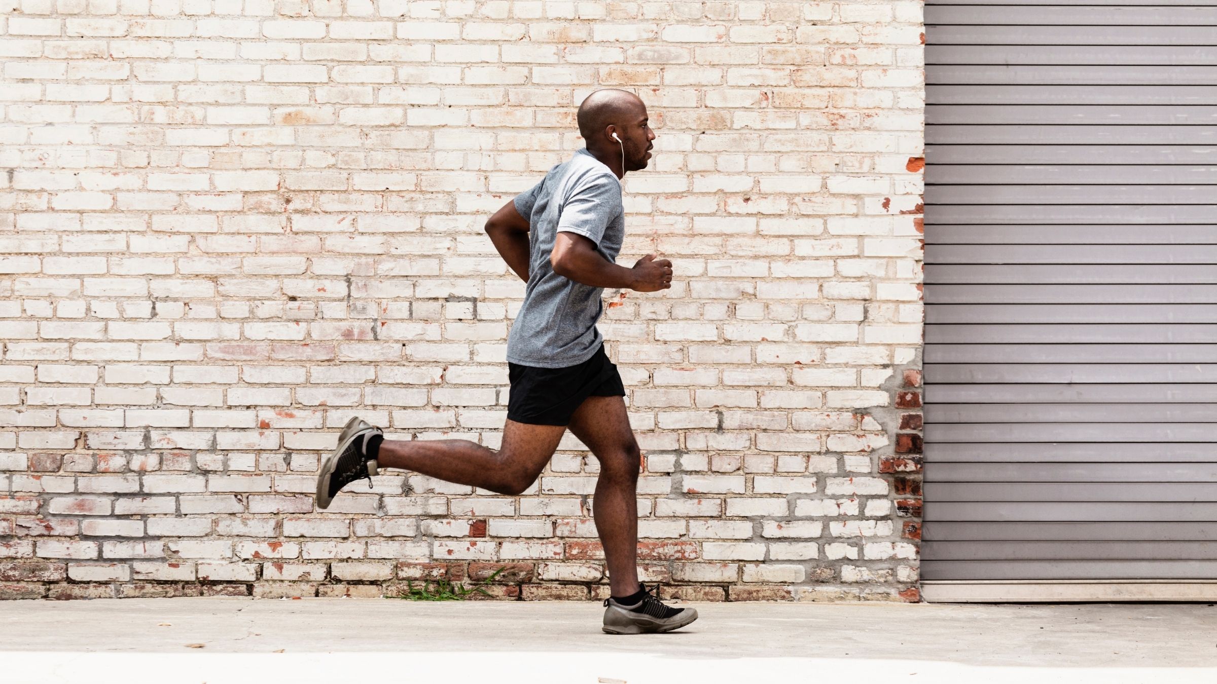 A man running. Scientists are trying to better understand the causes of running injuries.