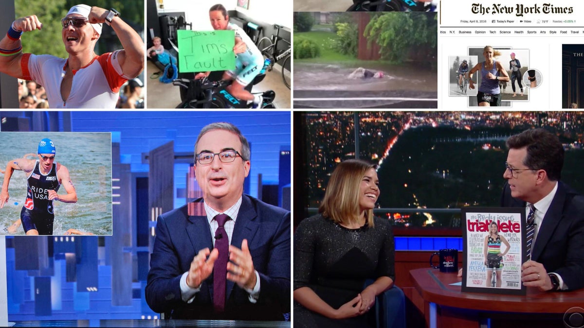 Seven Times Triathlon Weirdly Got Mainstream Attention