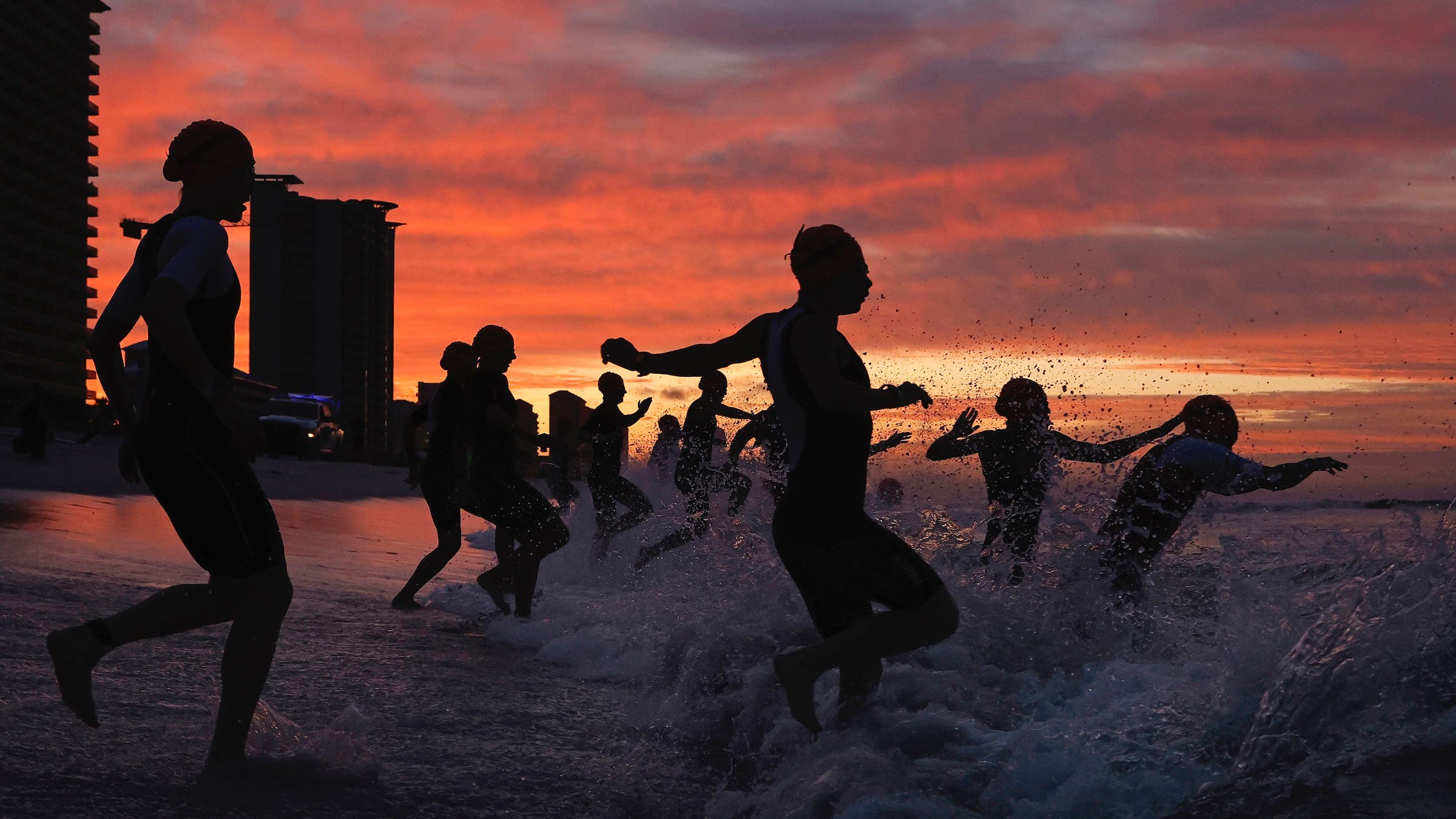 Ironman Florida swim course