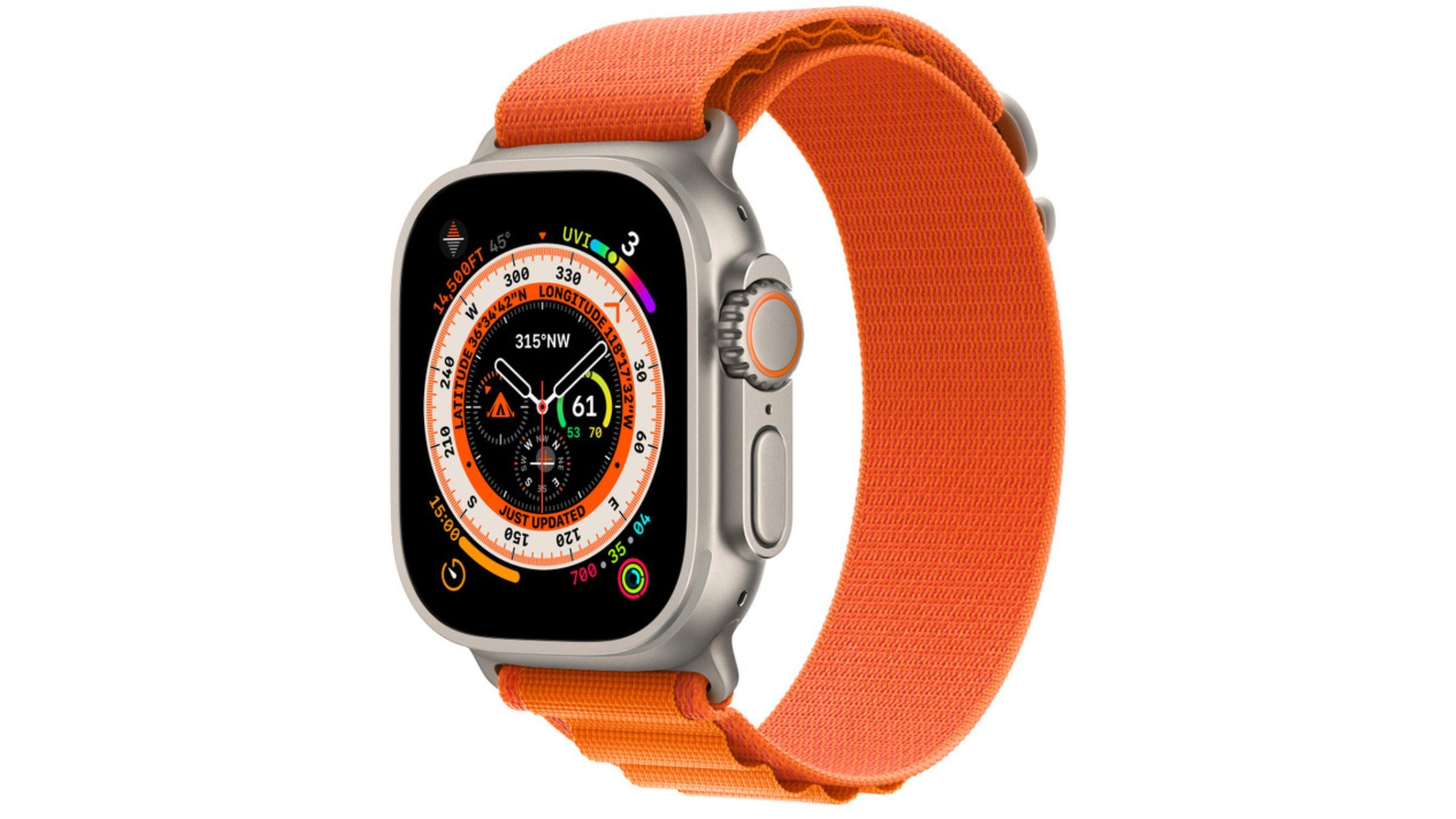 The Apple Watch Ultra, one of the best smartwatches for triathletes, triathlon smartwatch
