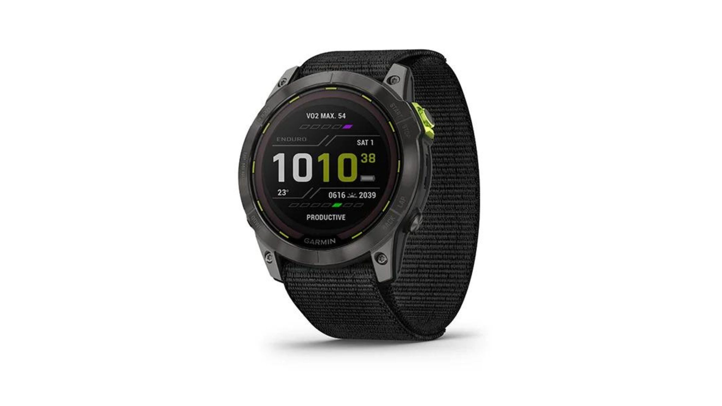 The Garmin Enduro 2, one of the best smartwatches for triathletes, triathlon smartwatch