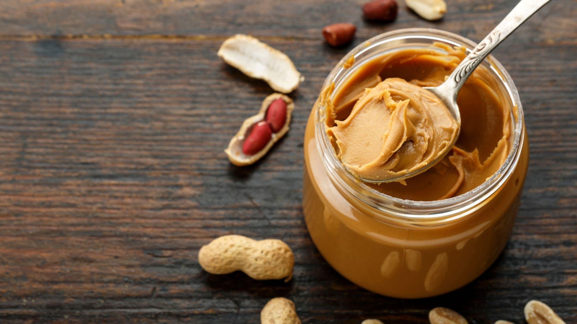 Peanut butter is a great cheap protein for athletes.