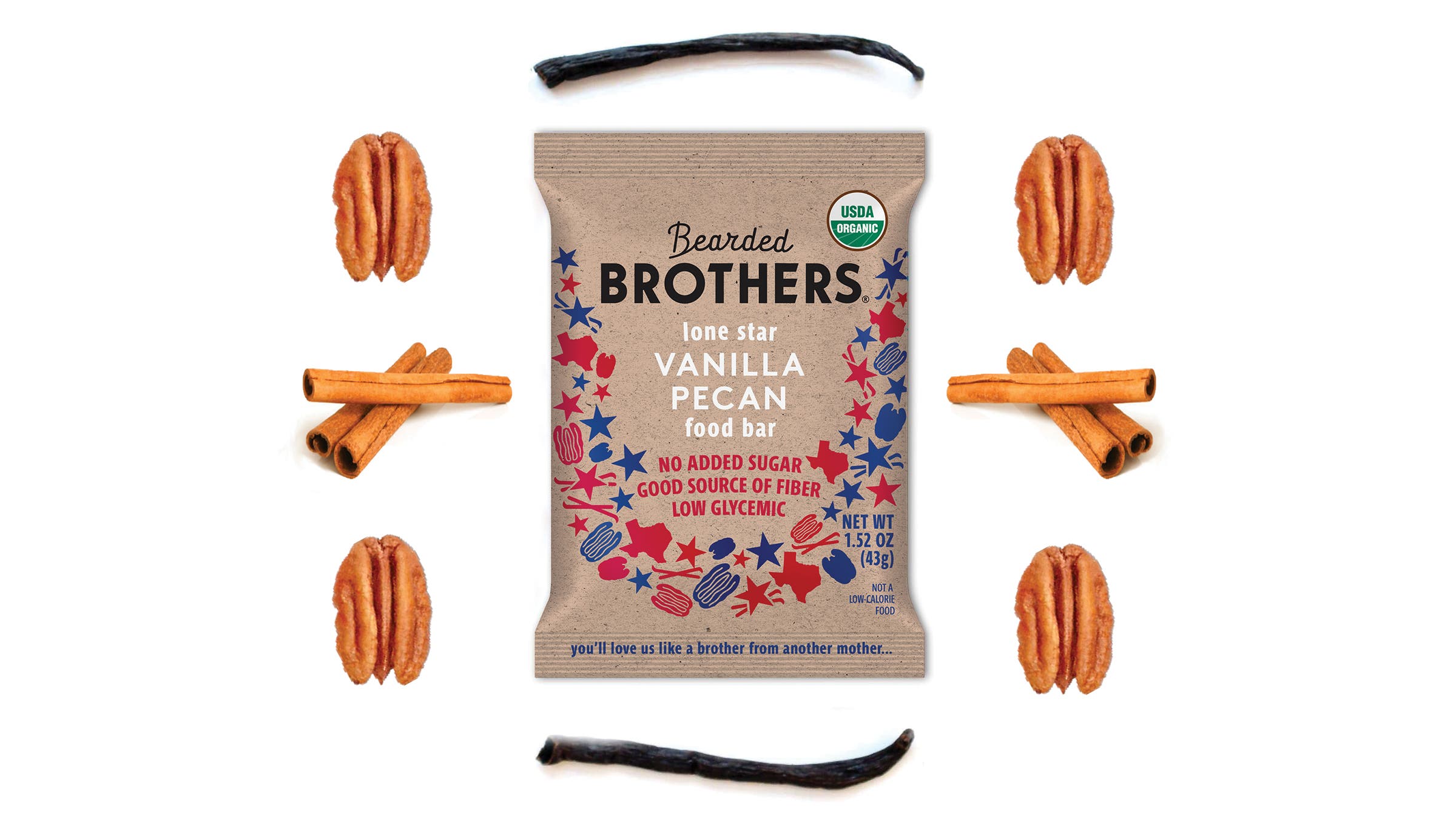 Bearded Brothers Vanilla Pecan Bar