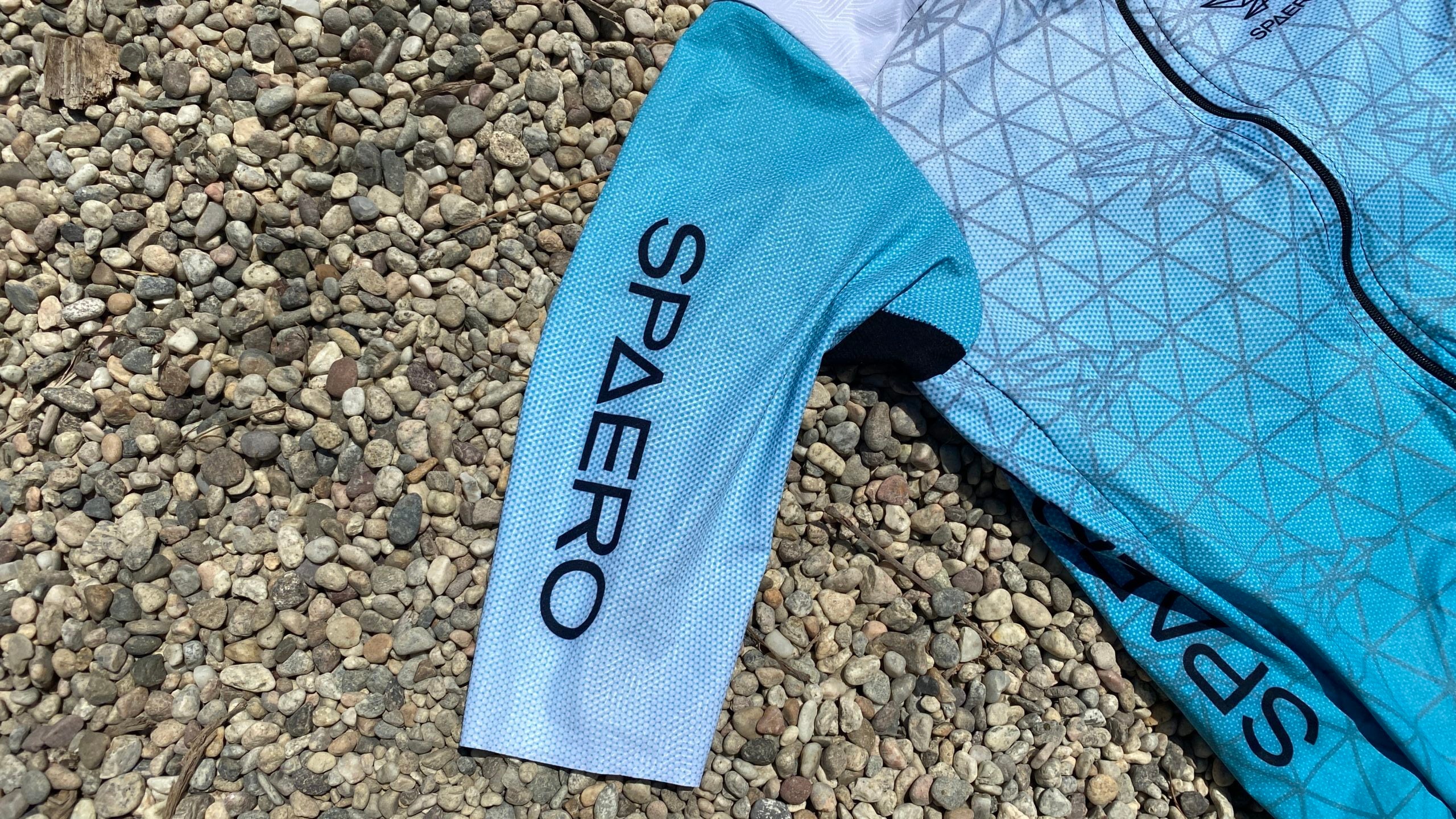 The arms of the Spaero SP1 tri suit reviewed