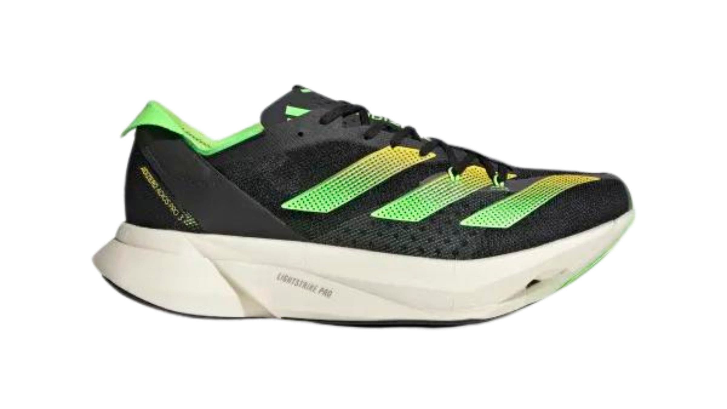 Adidas Adizero Adios Pro 3, one of the best triathlon racing shoes