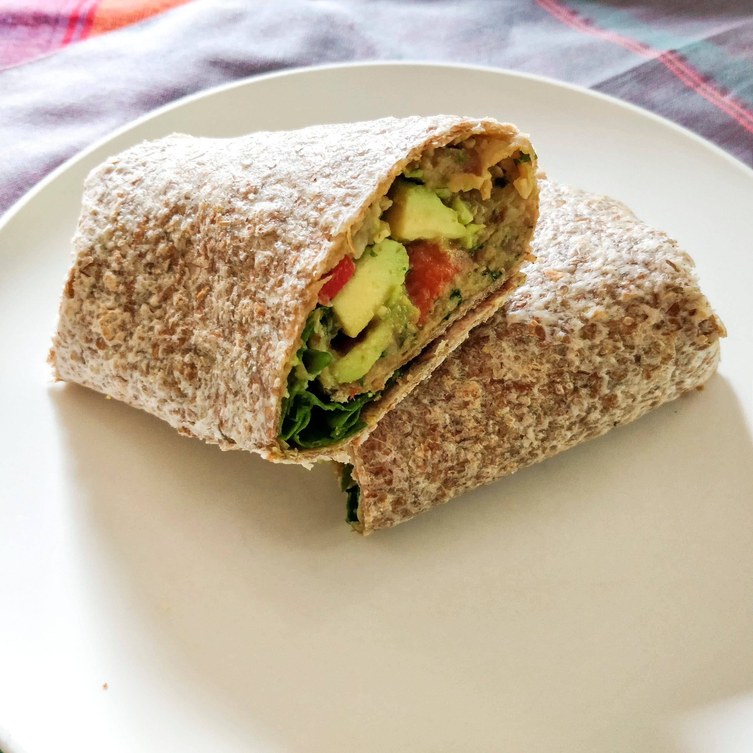 A healthy sandwich recipe for vegetarian bean wraps