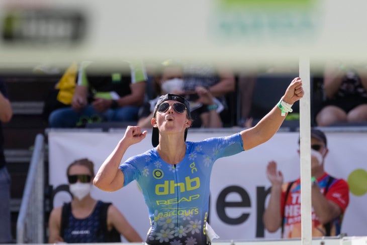 Who is Fenella Langridge? Pictured here, Fenella is a triathlete