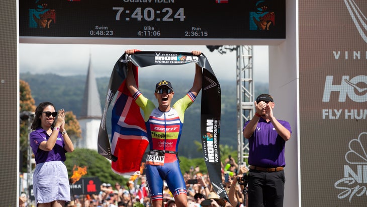 Gustav Iden Ironman World Championship 2022