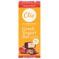 Clio Greek Yogurt Bar Pumpkin Spice