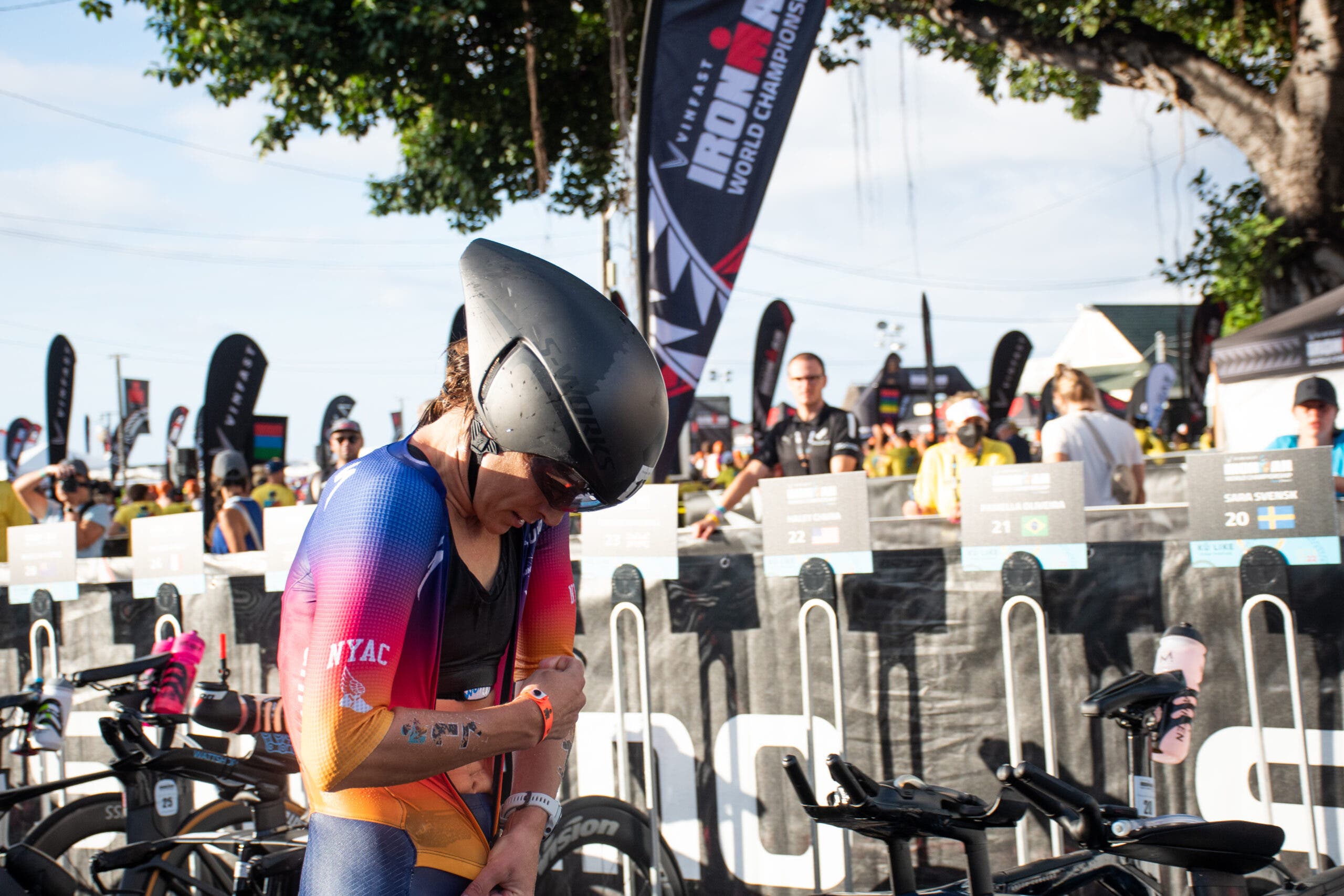 Sarah True Kona DNF 2022