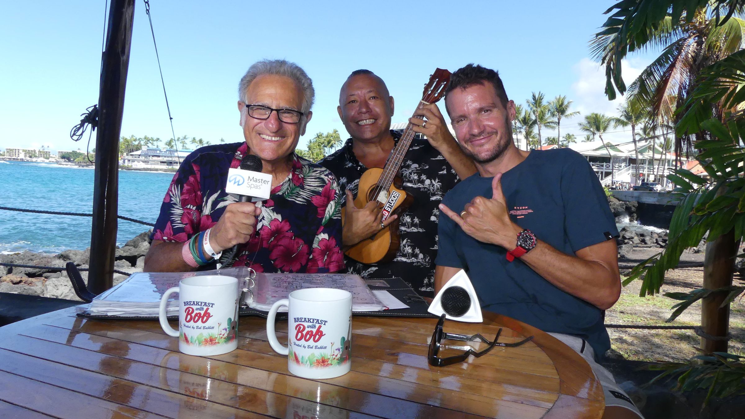 Breakfast with Bob Jan Frodeno Kona 2022