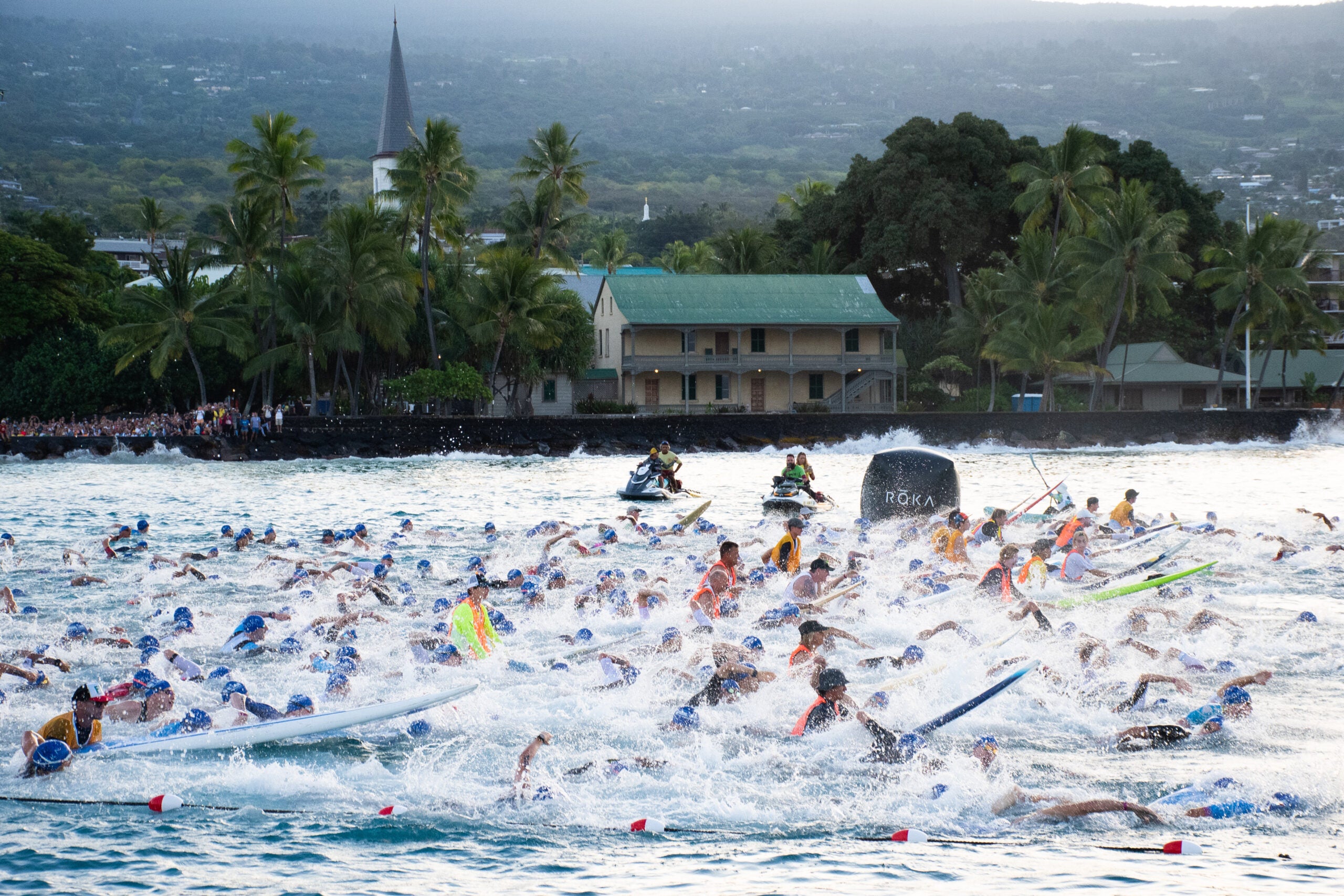 The Ironman World Championships in Kona will be split into a two-day event. One in Kona, one at another location.