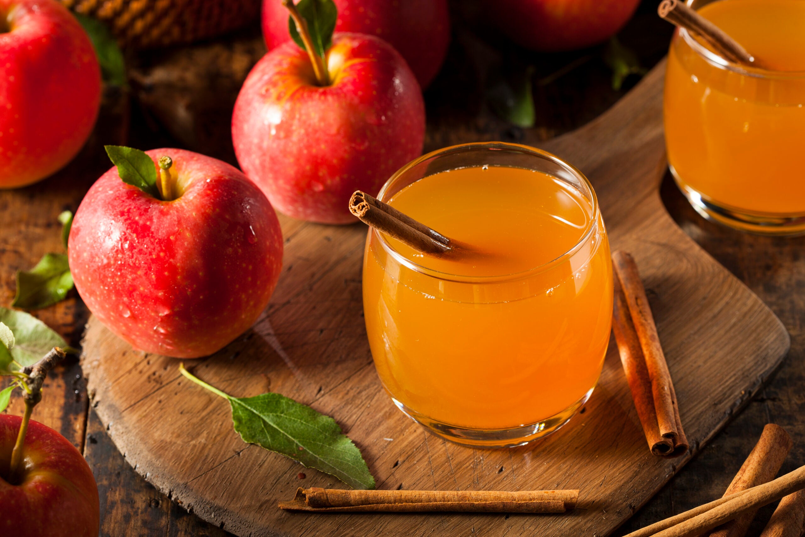 a Warm Cider Workout Drink Recipe is prepared for cycling