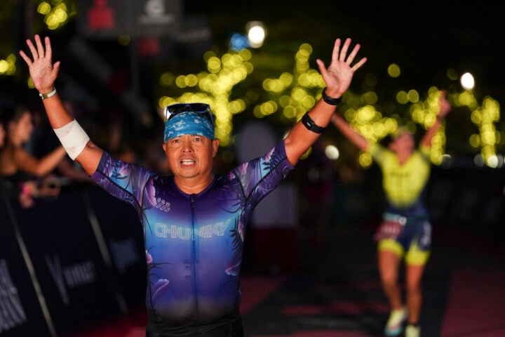 Triathletes compete at Ironman Texas at one of the best Ironman races in North America