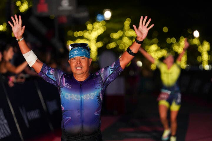 Triathletes compete at Ironman Texas at one of the best Ironman races in North America