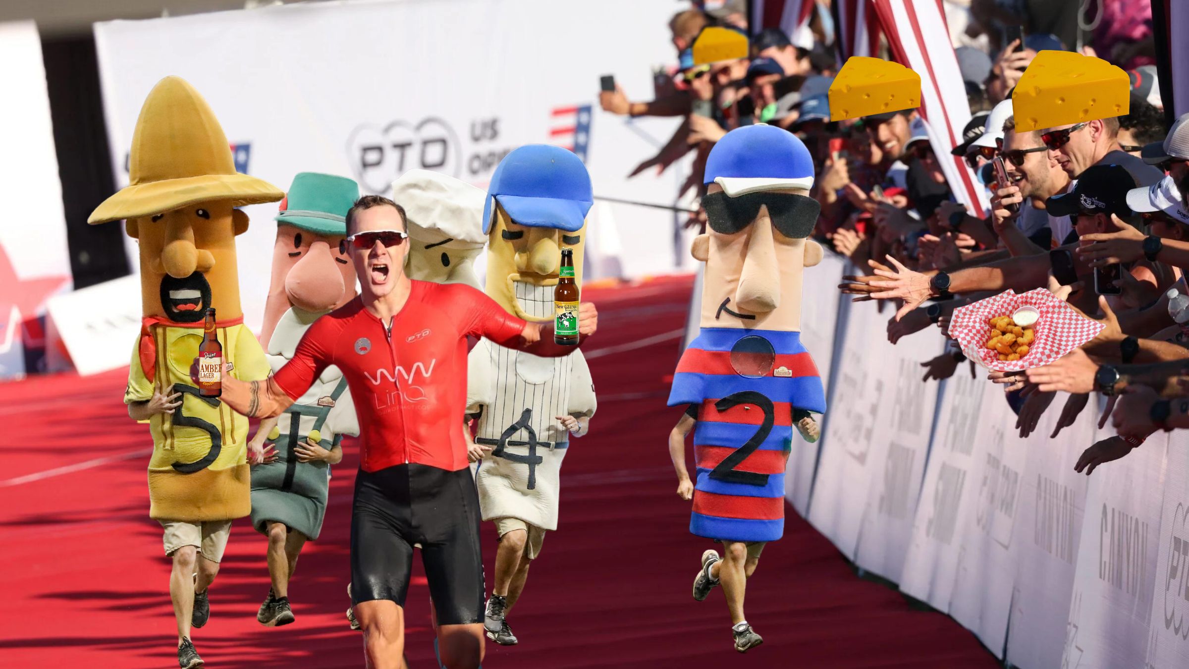 You can help decide where the Racing Sausages race this year