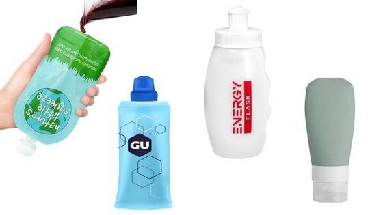 options for how to carry homemade energy gel