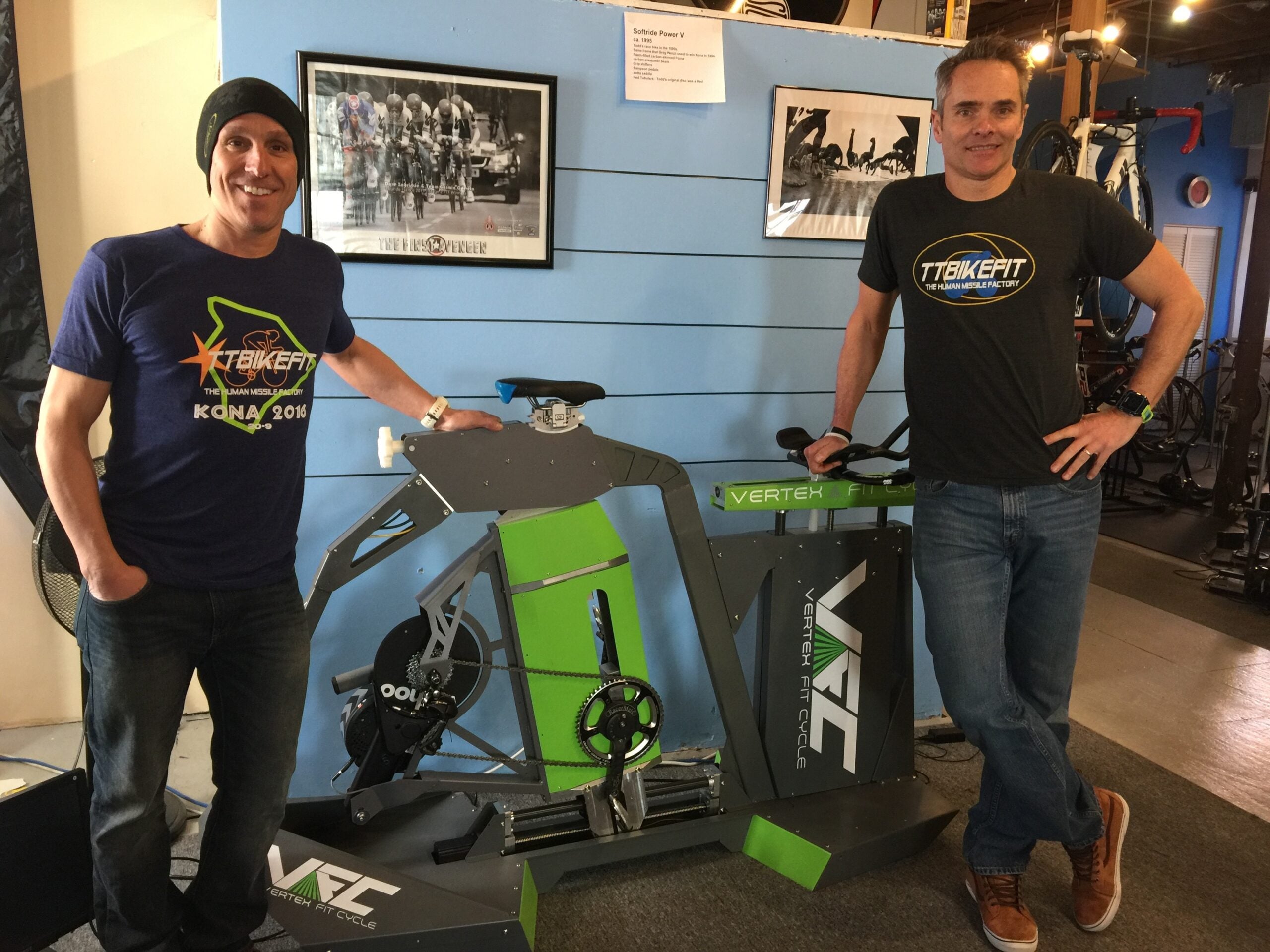 Marc Gaileta and Todd Kenyon, two of the best bike fitters in America