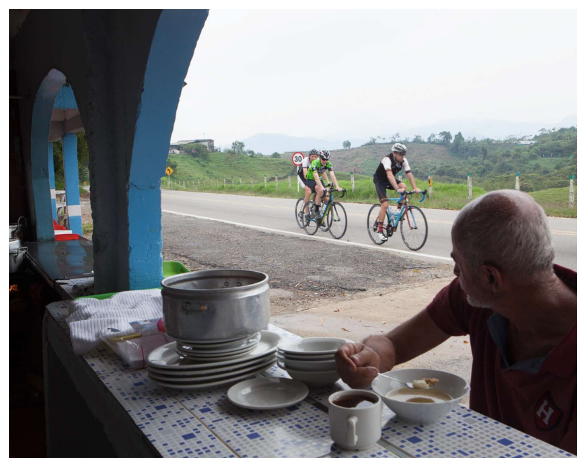 Cycling vacation for triathlete