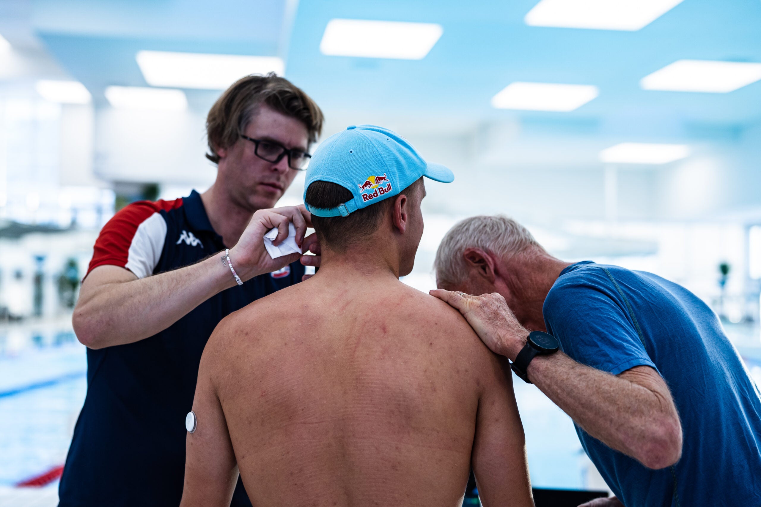 Olav Bu Norwegian Triathlon Coach does lactate testing