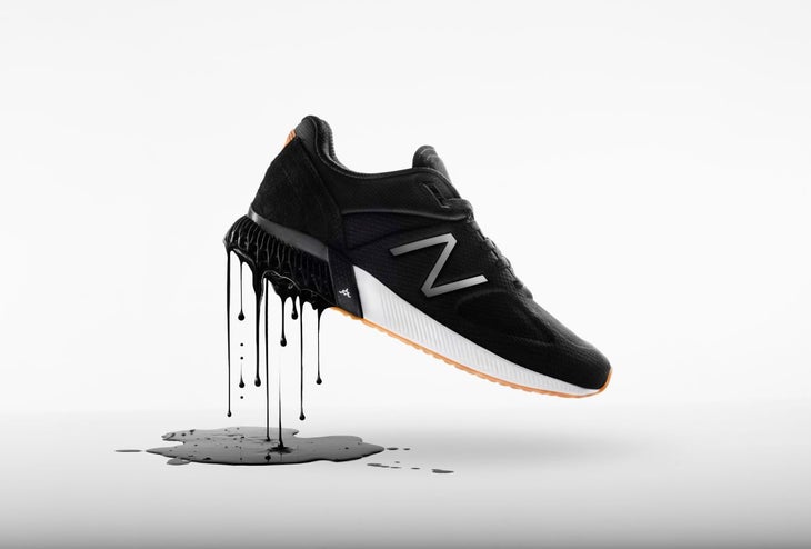 The New Balance 990 Sport, a 3D printed running shoe