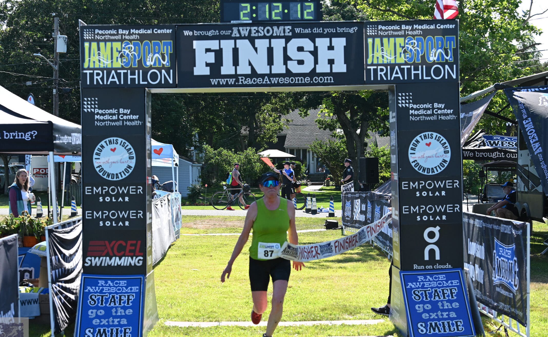 Cynthia Wells Triathlon Art