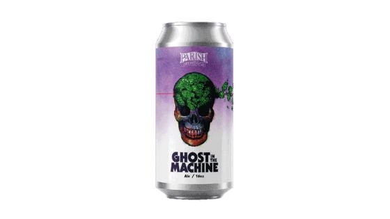 A can of Ghost in the machine one of the best shower beers after a workout