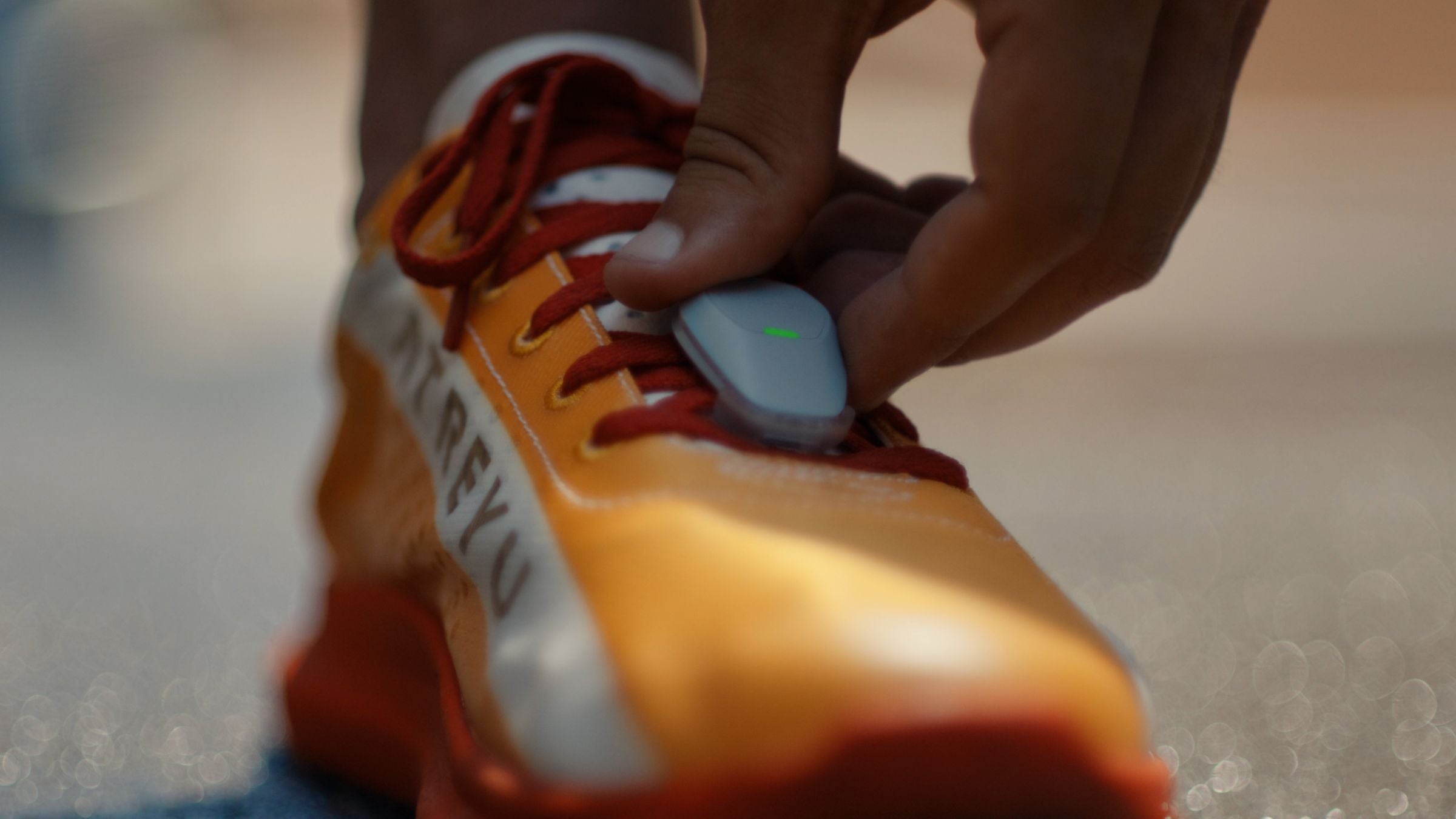 A triathlete figures out how to use a running power meter.