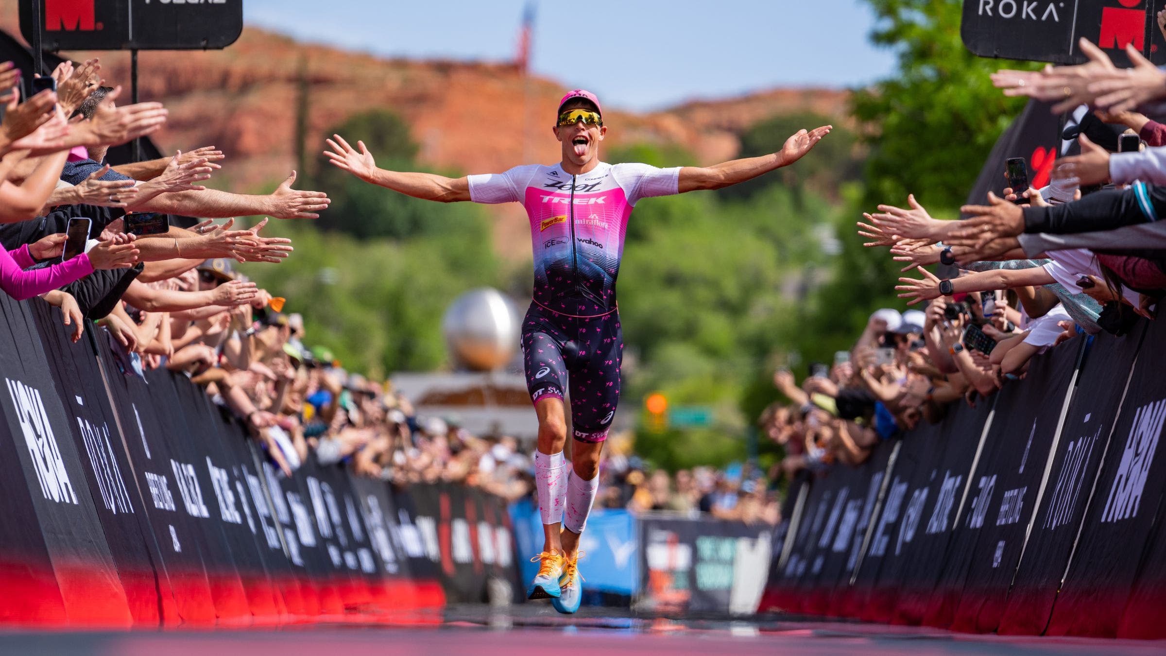 Sam Long wins Ironman St. George 70.3 2023