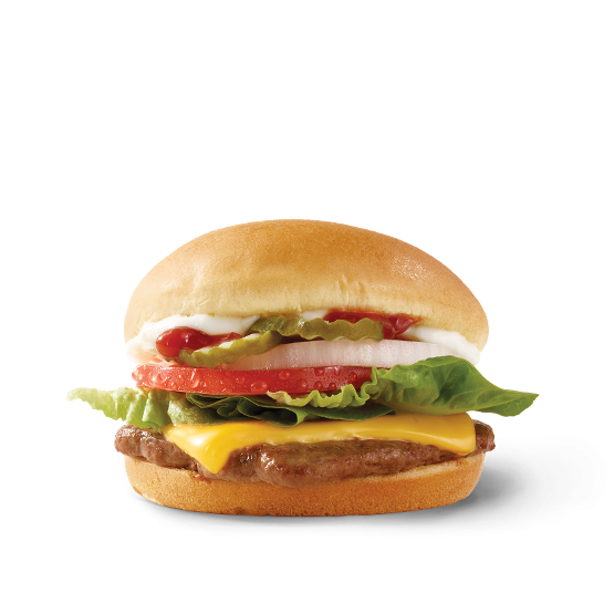 Wendy's Jr Cheeseburger Delluxe
