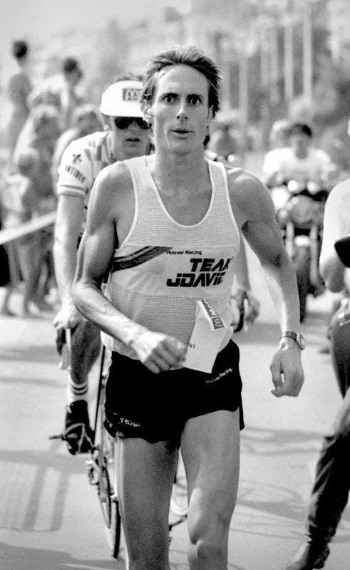 Mark Allen Nice International Triathlon 1982