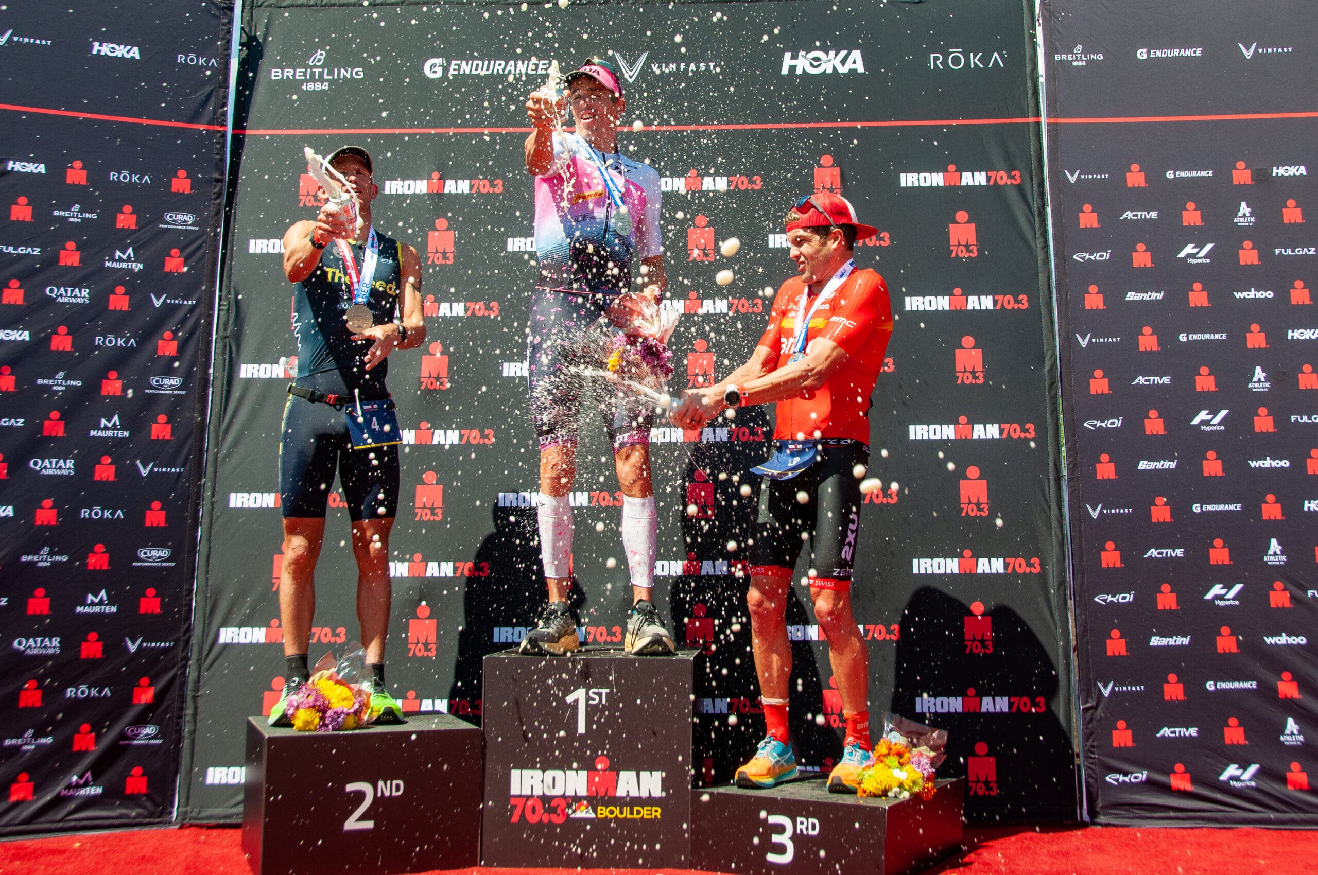 Ironman 70.3 Boulder 2023 Podium