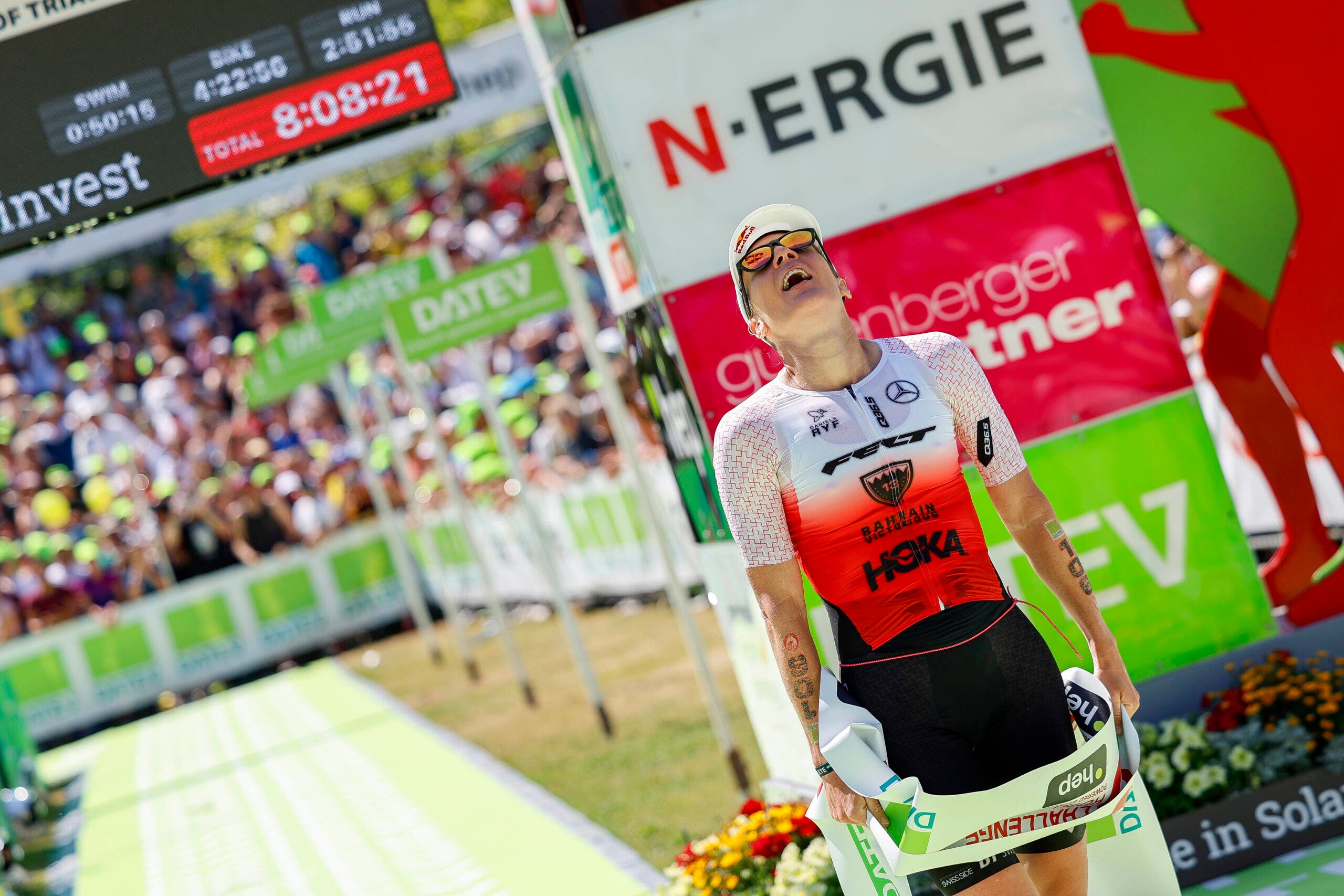 Daniela Ryf sets a world record for fastest Iron distance triathlon