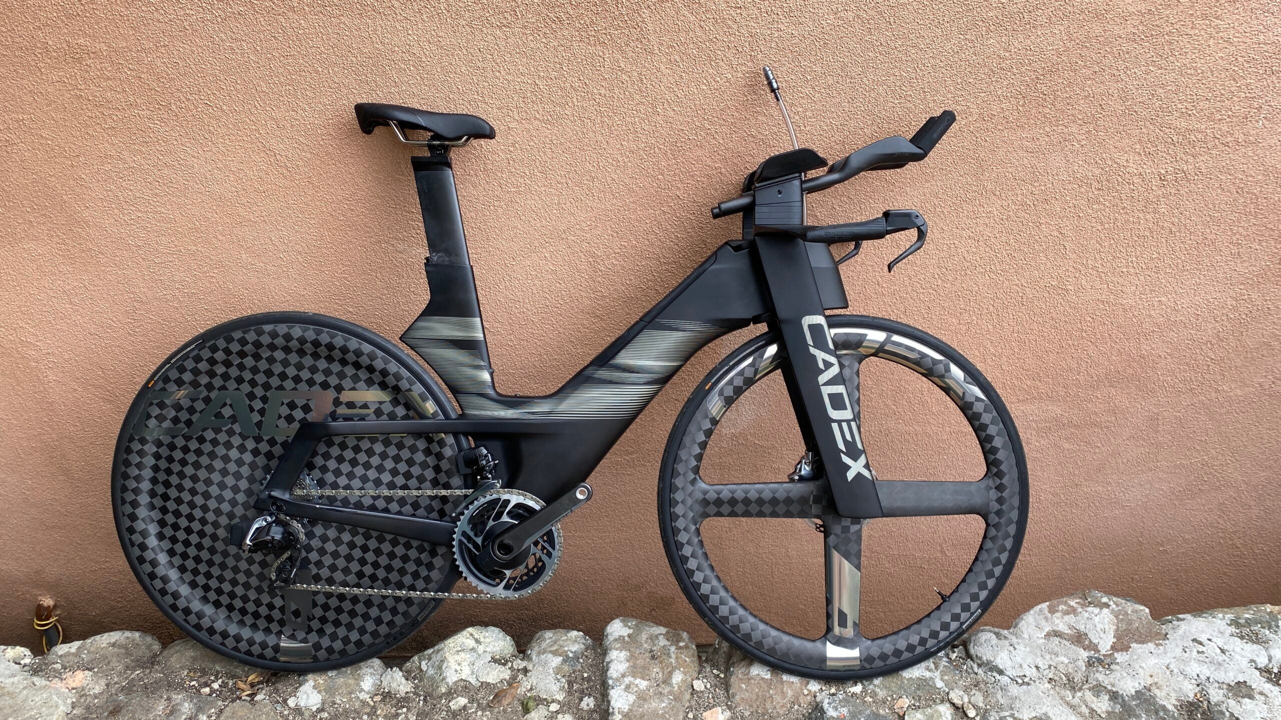 An Exclusive Hands On Review of The Cadex Tri Superbike Triathlete