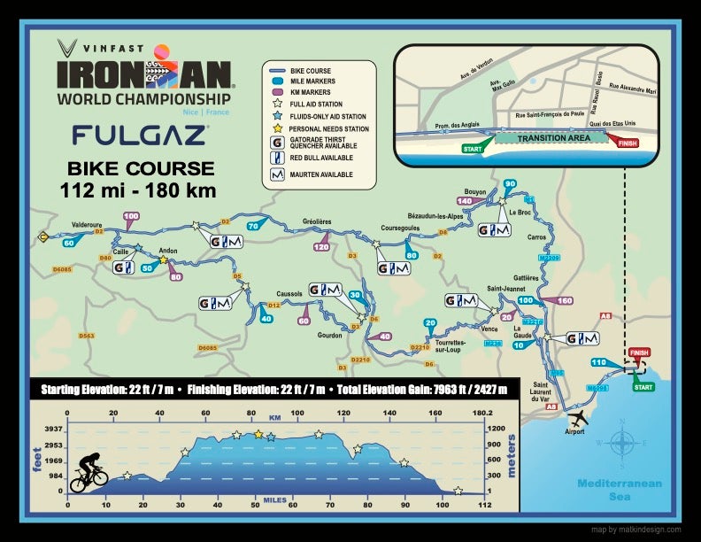 First Look The New Ironman World Championship Course in Nice Triathlete