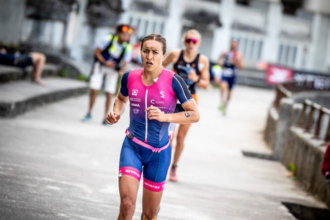 Loanne Duvoisin races the XTERRA European Championships