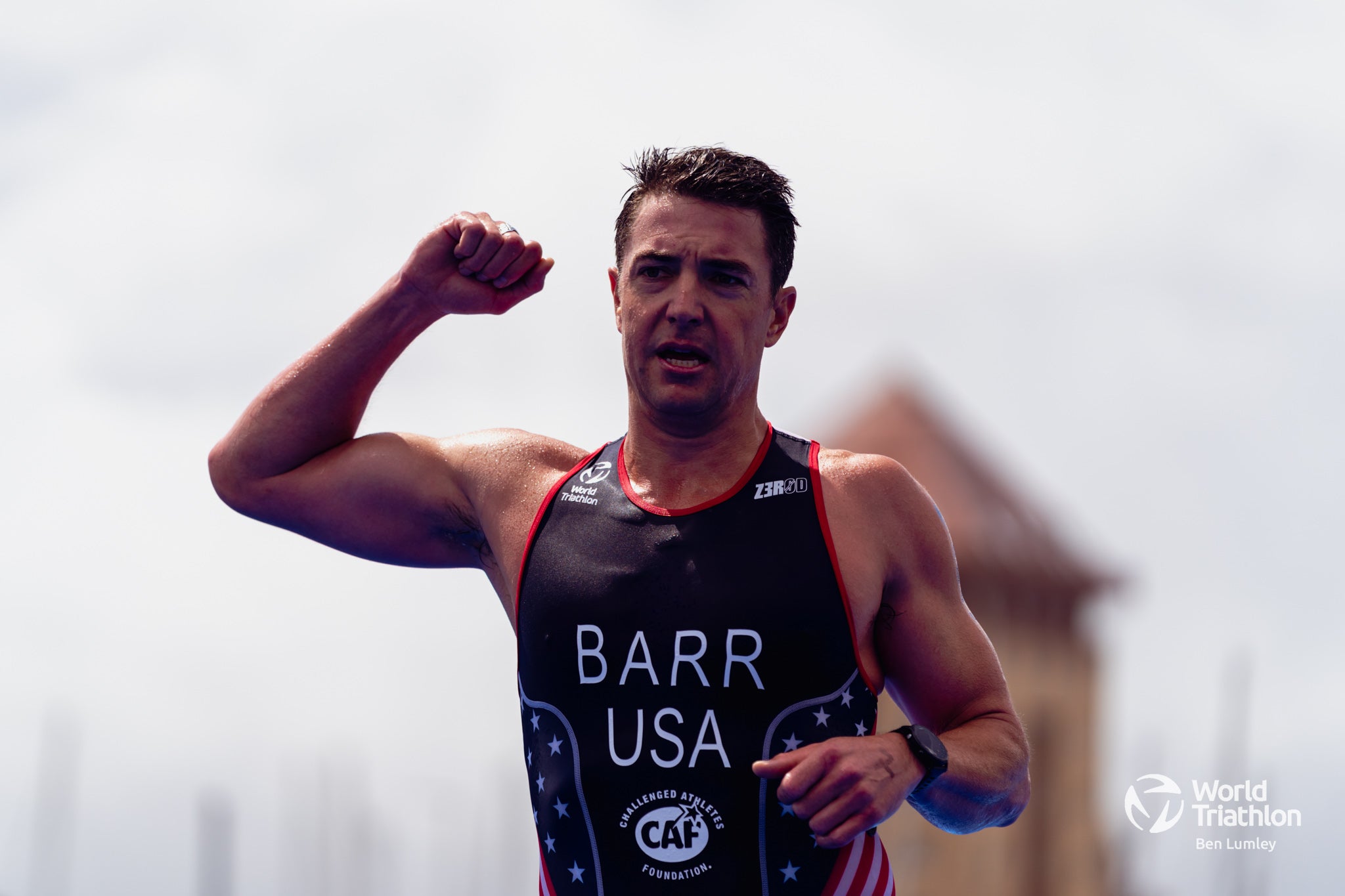 Mark Barr is also a 2008 and 2012 U.S. Paralympian in swimming.