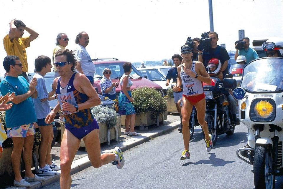 Mark Allen Yves Cordier Nice Triathlon