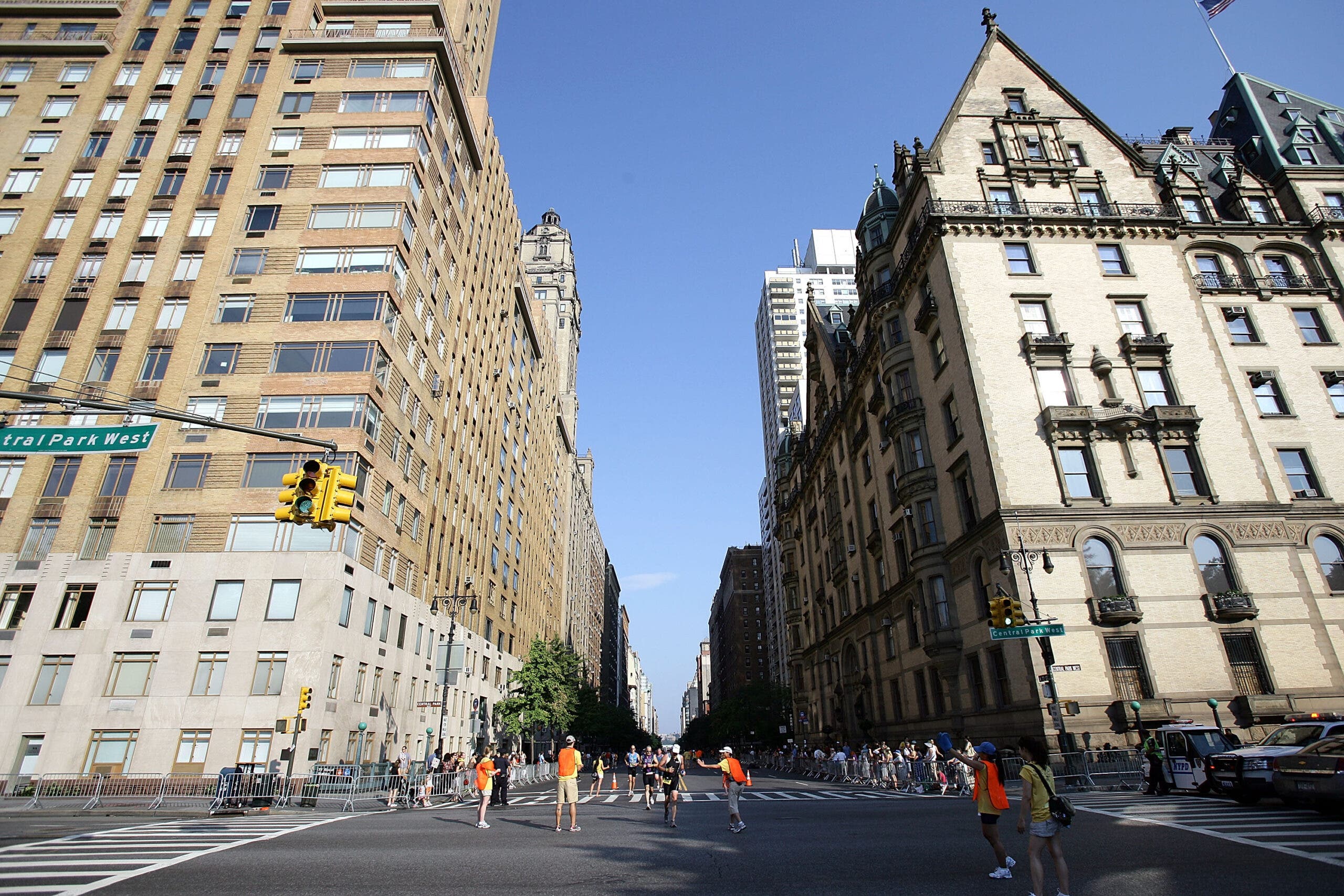 The New York City Triathlon run course is a unique (and fun) experience.