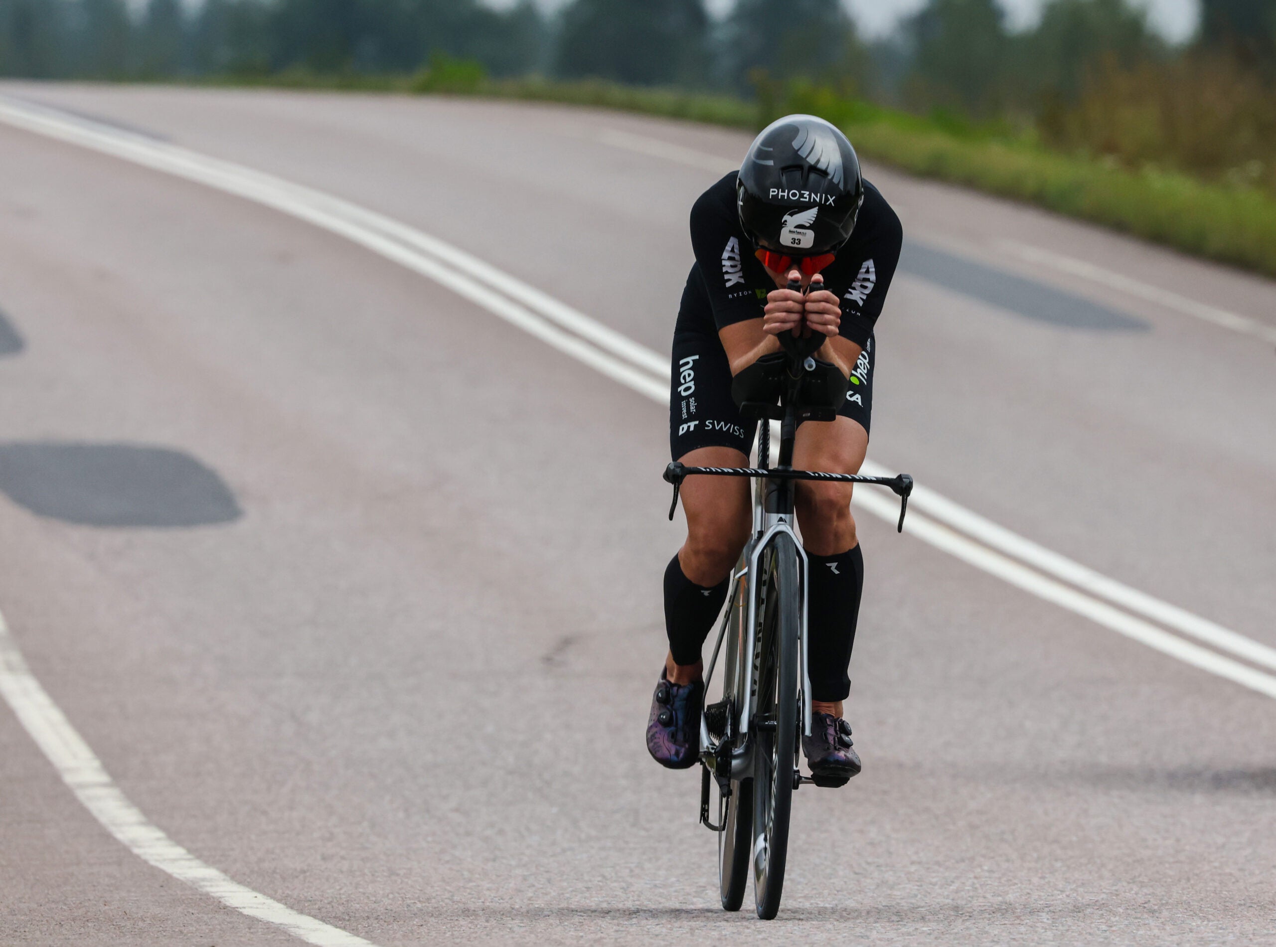 Imogen Simmonds fastest triathlon bike Ironman 70.3 World Championship 2023