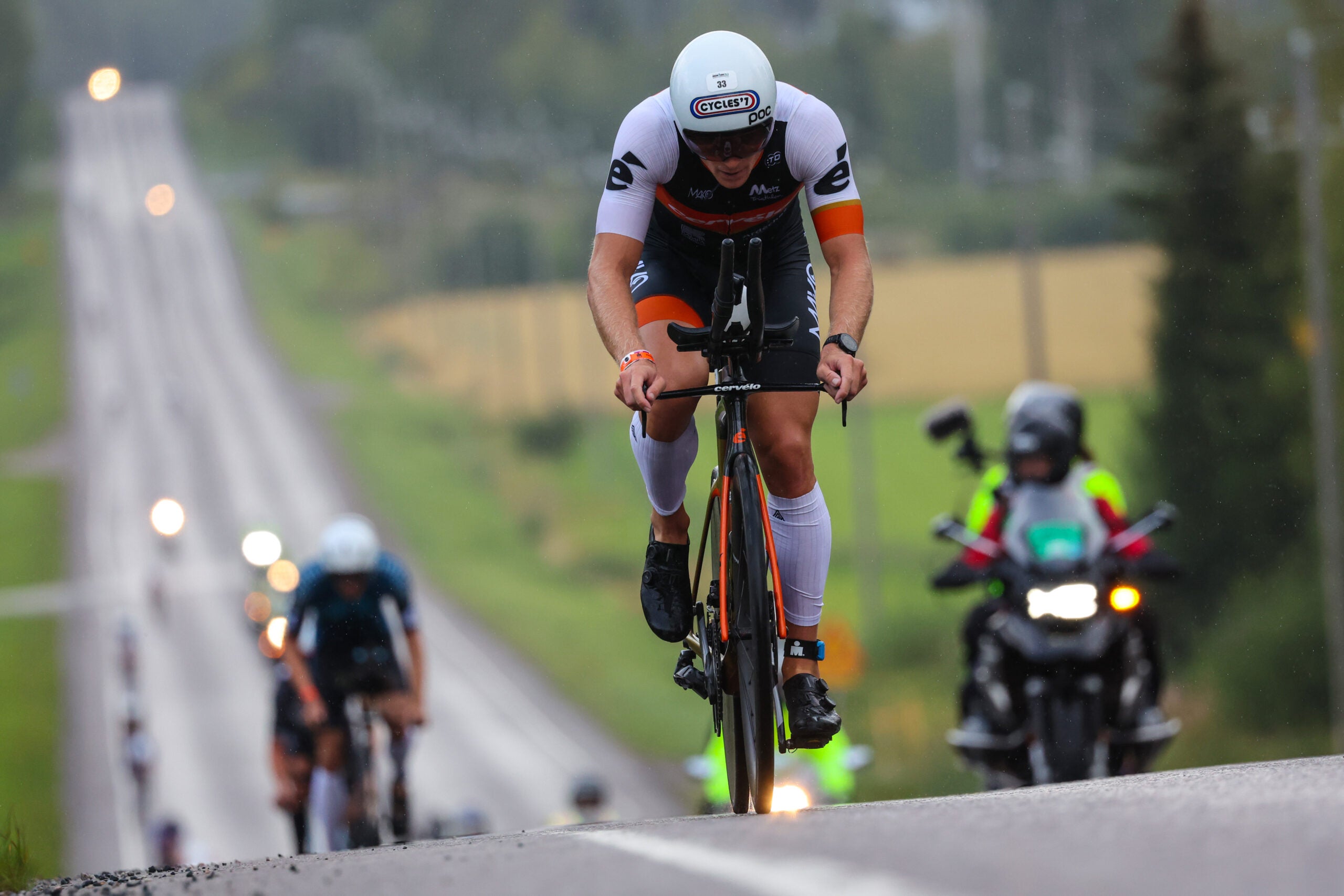 Mathis Margrier fastest triathlon bike Ironman 70.3 World Championship 2023