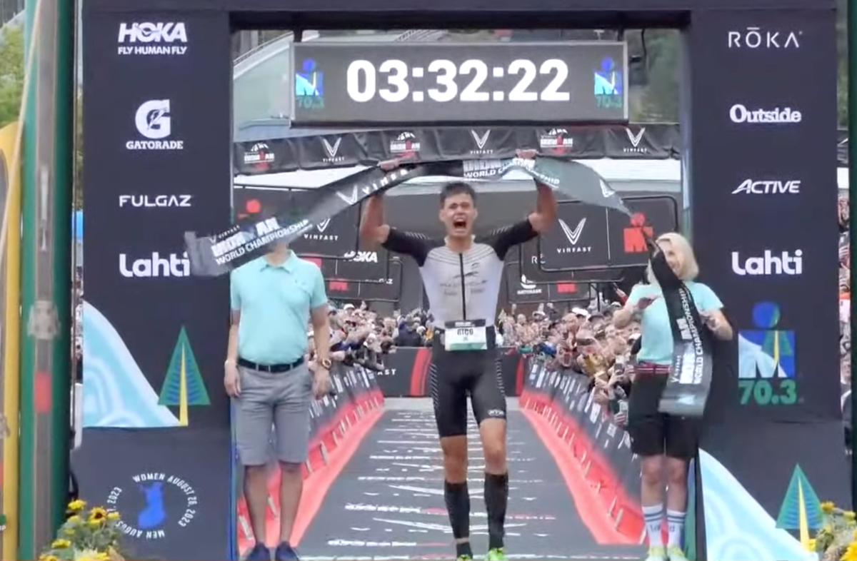 Rico Bogen Shocks And Wins Ironman 70.3 World Championships