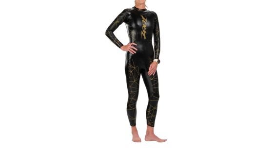 One of the best triathlon wetsuits for women reviewed for this article