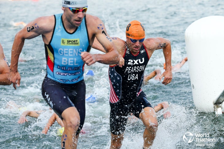 Morgan Pearson Paris Olympic Triathlon 2024
